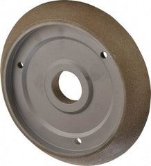 Darex - 6-1/2" Diam, 180 Grit, Type 12 Tool & Cutter Grinding Wheel - Medium Grade, CBN - Best Tool & Supply