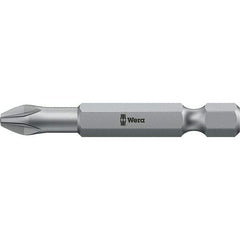 Wera - #1 Pozidriv Screwdriver Bit - 2" OAL - Best Tool & Supply