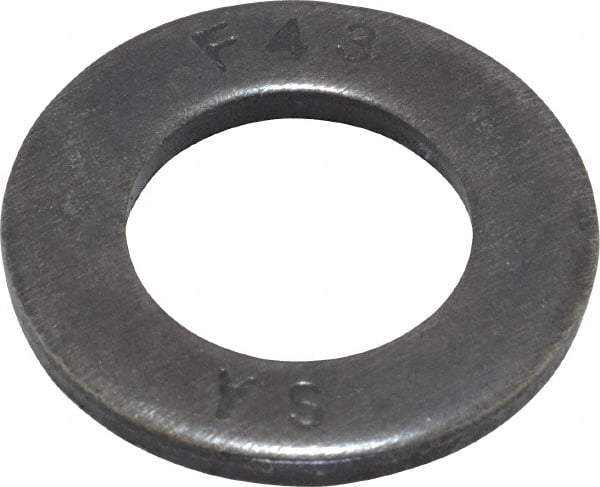 Value Collection - 3/4" Screw, Grade SAE 1035-1050 Steel Structural Flat Washer - 13/16" ID x 1-15/32" OD, Plain Finish - Best Tool & Supply