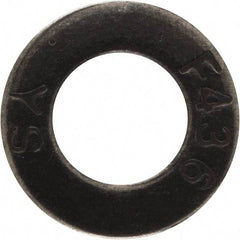 Value Collection - 5/16" Screw, Grade SAE 1035-1050 Steel Structural Flat Washer - 11/32" ID x 11/16" OD, Plain Finish - Best Tool & Supply