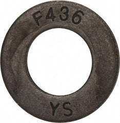 Value Collection - 7/8" Screw, Grade SAE 1035-1050 Steel Structural Flat Washer - 15/16" ID x 1-3/4" OD, Plain Finish - Best Tool & Supply