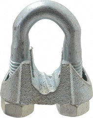 Value Collection - 5/8" Wire Rope U-Bolt Clip - Malleable Iron, Galvanized - Best Tool & Supply