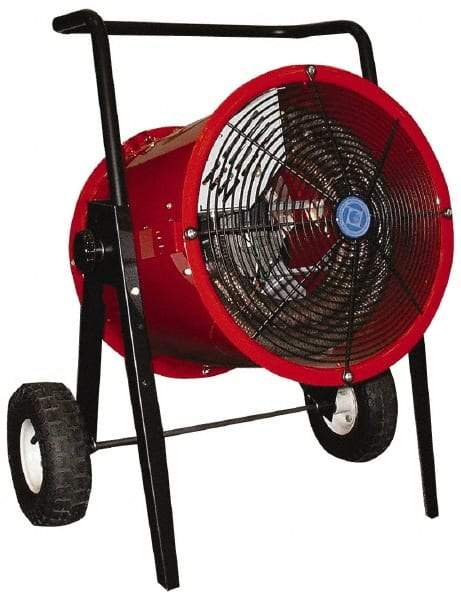 Marley - 102,360 Max BTU Rating, Portable Unit Heater - 36.3 Amps, 480 Volts, 21" Wide x 34" High - Best Tool & Supply