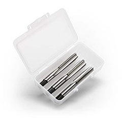 Titan USA - Tap Sets; Thread Size: 1/2-13 ; Number of Flutes: 4 ; Chamfer: Bottoming; Plug; Taper ; Material: High Speed Steel ; Finish/Coating: Uncoated ; Thread Direction: Right Hand - Exact Industrial Supply