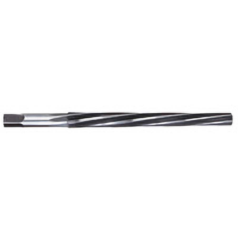 Titan USA - Taper Pin Reamers; Taper Pin Size (Number): #2 (Wire); Small End Diameter (Decimal Inch): 0.1605 ; Reamer Diameter (Decimal Inch): 0.2008 ; Flute Type: Spiral ; Shank Type: Straight ; Overall Length (Inch): 3-3/16 - Exact Industrial Supply