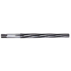 Titan USA - Taper Pin Reamers; Taper Pin Size (Number): #2 (Wire); Small End Diameter (Decimal Inch): 0.1605 ; Reamer Diameter (Decimal Inch): 0.2008 ; Flute Type: Spiral ; Shank Type: Straight ; Overall Length (Inch): 3-3/16 - Exact Industrial Supply