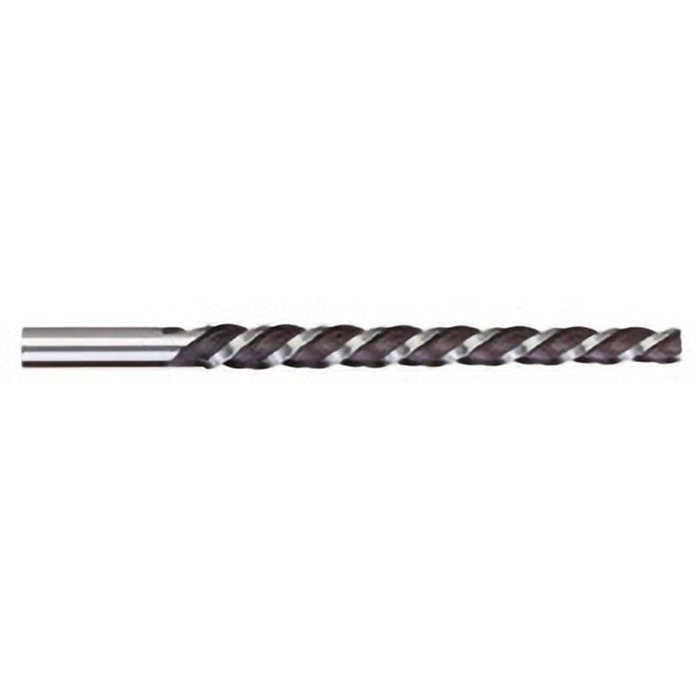 Titan USA - Taper Pin Reamers; Taper Pin Size (Number): #9 (Wire); Small End Diameter (Decimal Inch): 0.4805 ; Reamer Diameter (Decimal Inch): 0.6066 ; Flute Type: Helical ; Shank Type: Straight ; Overall Length (Inch): 8-5/16 - Exact Industrial Supply