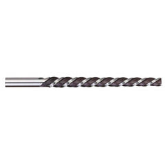 Titan USA - Taper Pin Reamers; Taper Pin Size (Number): #6/0 (Wire); Small End Diameter (Decimal Inch): 0.0611 ; Reamer Diameter (Decimal Inch): 0.0806 ; Flute Type: Helical ; Shank Type: Straight ; Overall Length (Inch): 1-15/16 - Exact Industrial Supply