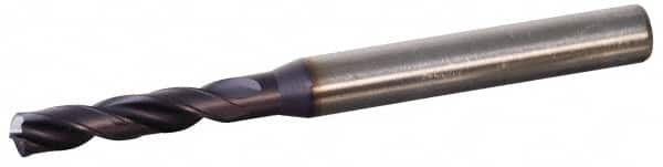 Kennametal - 11/32" 140° Spiral Flute Solid Carbide Screw Machine Drill Bit - Best Tool & Supply