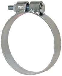 Made in USA - 4.67" ID, Steel Zinc Plated BCE Band Style Clamp - 0.12" Thick, 4-1/2" Hose - Best Tool & Supply