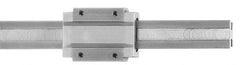 Igus - 1,000mm OAL x 15mm Overall Width x Self Lubricated Linear Guide Systems - 40mm Between Holes - Best Tool & Supply