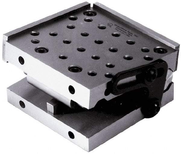 Suburban Tool - 12" Long x 18" Wide x 3-3/8" High, Precision Steel Sine Plate - Square to within 0.0004", 0.0003" Tolerance, 3/8-16 Hole - Best Tool & Supply