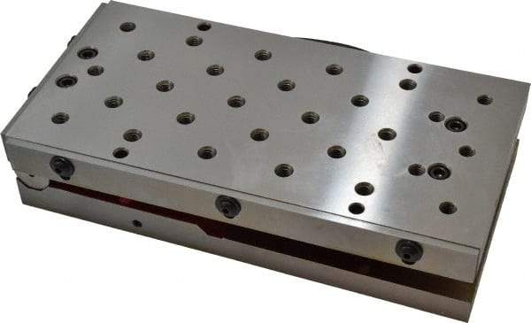 Suburban Tool - 12" Long x 6" Wide x 2-5/8" High, Precision Steel Sine Plate - Square to within 0.0003", 0.0002" Tolerance, 3/8-16 Hole - Best Tool & Supply