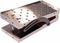 Suburban Tool - 4" Long x 4" Wide x 3-1/8" High, Compound Precision Steel Sine Plate - Square to within 0.0002", 0.0002 (C1), 0.0002 (C2)" Tolerance, 3/8-16 Hole - Best Tool & Supply