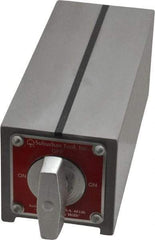 Suburban Tool - Standard Pole Rectangular Permanent Magnetic Block Chuck - 5" Long x 2" Wide x 2" High, Alnico - Best Tool & Supply