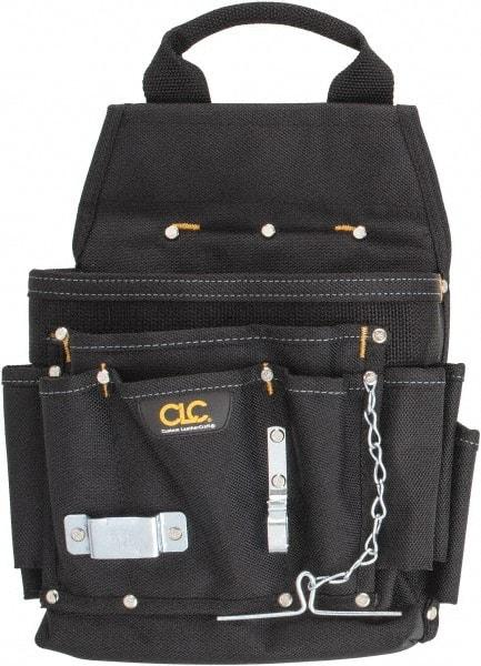 CLC - 12 Pocket Electrician's Holster - Nylon, Black - Best Tool & Supply