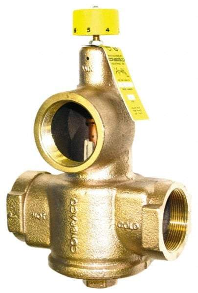 Conbraco - 1" Pipe, 150 Max psi, Bronze Water Mixing Valve & Unit - FNPT x FNPT End Connections - Best Tool & Supply