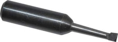 APT - 5/32" Min Bore Diam, 25/32" Max Bore Depth, 3/8 Shank Diam, Boring Bar - Right Hand Cut, Solid Carbide, Bright Finish - Exact Industrial Supply