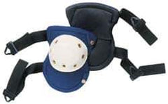 CLC - Size Universal, Buckle Straps, Hard Protective Cap, Knee Pad - Foam Padding, Blue, 2 Straps, Polyester Cover - Best Tool & Supply