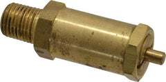 Kingston - 1/4" Inlet, Safety Relief Valve - 75 Max psi, Brass - Best Tool & Supply