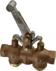 Kingston - 1/2" NPT Hoist Control Valve - Locking Style Lever & 200 Max psi - Best Tool & Supply