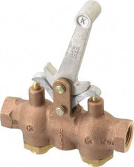 Kingston - 1/2" NPT Hoist Control Valve - Dead Man Style Lever & 200 Max psi - Best Tool & Supply