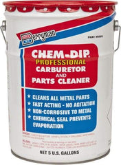 Berryman Products - Chlorinated Carburetor & Parts Cleaner - 5 Gal Pail - Best Tool & Supply