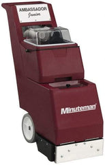 Minuteman - 14" Cleaning Width, 85" Water Lift, Walk Behind Carpet Extractor - 95 CFM Air Flow, 1 hp, 6 Gal Tank Capacity, 6 Gal Tank Recovery Capacity, 50 Pump psi - Best Tool & Supply