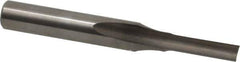 Onsrud - 5/32" Diam, 1/4" Shank Diam, 9/16" Length of Cut, 1 Flute Single Edge Straight Router Bit - 2" Overall Length, Right Hand Cut, Solid Carbide - Best Tool & Supply