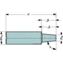 AE12-A16-CS-075 Milling Cutters With Exchangeable Solid Cutting Head - Best Tool & Supply