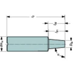 AE12-A16-CS-075 Milling Cutters With Exchangeable Solid Cutting Head - Best Tool & Supply