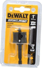 DeWALT - 1" Diam, 5/8" Cutting Depth, Hole Saw - Bi-Metal Saw, Toothed Edge - Best Tool & Supply