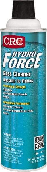 CRC - 20 oz Aerosol Ammonia Glass Cleaner - Use on Glass Surfaces - Best Tool & Supply