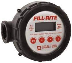 Tuthill - 1" FNPT Port Nutating Disc Flowmeter - 125 Max psi, 2 to 20 GPM, Polyethylene - Best Tool & Supply