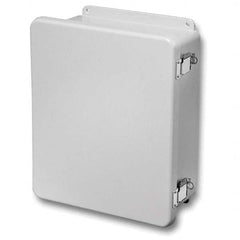 Wiegmann - NEMA 4X Fiberglass Standard Enclosure with Continuous Hinge Cover - Best Tool & Supply