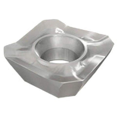 Iscar - SEKT43 HM Grade IC520M Carbide Milling Insert - TiCN Finish, 0.203" Thick, 0.508" Inscribed Circle - Best Tool & Supply