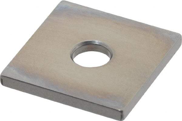 Mitutoyo - 0.1003" Square Steel Gage Block - Accuracy Grade 0, Includes Certificate of Inspection - Best Tool & Supply