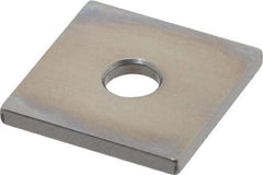 Mitutoyo - 0.1003" Square Steel Gage Block - Accuracy Grade 0, Includes Certificate of Inspection - Best Tool & Supply