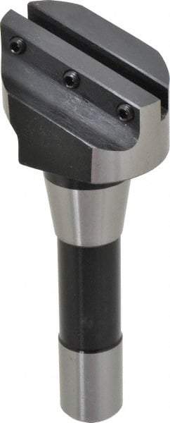 Interstate - 2-1/2" Head, 1 Bit Per Cutter, 5/16" Tool Bit, Fly Cutter - R8 Shank - Best Tool & Supply