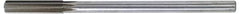 Made in USA - 0.712" High Speed Steel 8 Flute Chucking Reamer - Straight Flute, 0.5615" Straight Shank, 2-1/4" Flute Length, 9" OAL - Best Tool & Supply