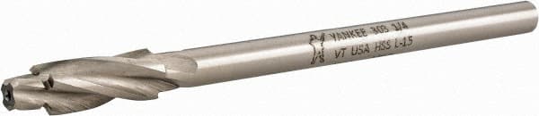 Made in USA - 1/4" Socket Head Cap Screw Compatible, High Speed Steel, Solid Pilot Counterbore - Best Tool & Supply