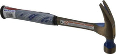 Vaughan Bushnell - 1 Lb Head, Straight Rip Claw Framing Hammer - 13" OAL, Steel Head, Steel Handle with Grip - Best Tool & Supply