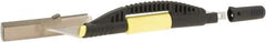 Excel - 6" OAL Carbon Steel Hobby Knife with 3 Blades - #11 Classic Fine Point Blade, 0.017" Blade Length, 1-9/16" Blade Length, Plastic Handle - Best Tool & Supply