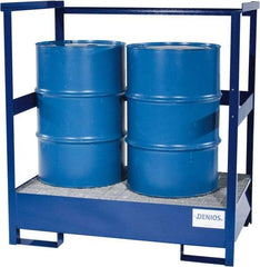 Denios - Mobile Spill Containment Type: Stackable Transport Pallet Number of Drums: 2 - Best Tool & Supply