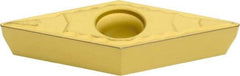 Sumitomo - VCMT332 ELU Grade AC700G Carbide Turning Insert - TiC Finish, 35° Diamond, 3/8" Inscr Circle, 3/16" Thick, 1/32" Corner Radius - Best Tool & Supply