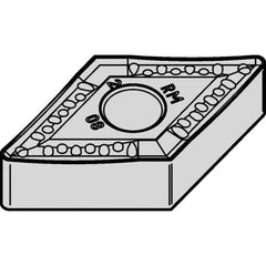 Kennametal - DNMM443 RM Grade KCP25 Carbide Turning Insert - TiCN/Al2O3 Finish, 55° Diamond, 1/2" Inscr Circle, 1/4" Thick, 3/64" Corner Radius - Best Tool & Supply