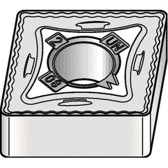 Kennametal - CNMG433 UN Grade KCK20B Carbide Turning Insert - TiOCN Finish, 80° Diamond, 1/2" Inscr Circle, 3/16" Thick, 3/64" Corner Radius - Best Tool & Supply