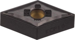 Kennametal - DNMG441 MP Grade KCM25 Carbide Turning Insert - TiN/TiCN/Al2O3 Finish, 55° Diamond, 1/2" Inscr Circle, 1/4" Thick, 1/64" Corner Radius - Best Tool & Supply