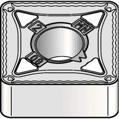 Kennametal - SNMG432 MN Grade KCP10B Carbide Turning Insert - TiOCN Finish, 90° Square, 1/2" Inscr Circle, 3/16" Thick, 1/32" Corner Radius - Best Tool & Supply