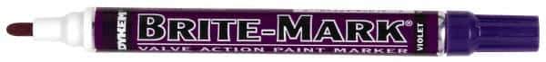 Dykem - Violet Oil-Based Paint Marker - Medium Tip, Oil Based - Best Tool & Supply